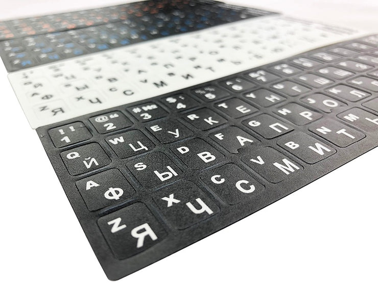 Notebook Tastatur Aufkleber Russische Tastatur Aufkleber