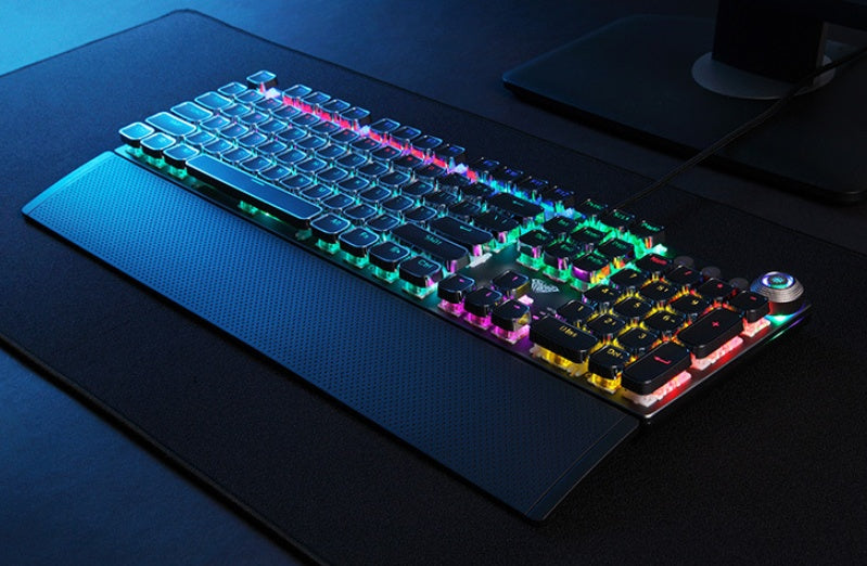 Tarantula mechanische Tastatur RGB Hintergrund Beleuchtung