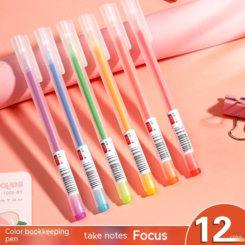 Color Boxed Gel Pen Stationery