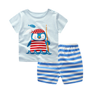 Cartoon Kleidung Baby Jungen Kleidung T-shirt Baby Mädchen Casual Kleidung Sets