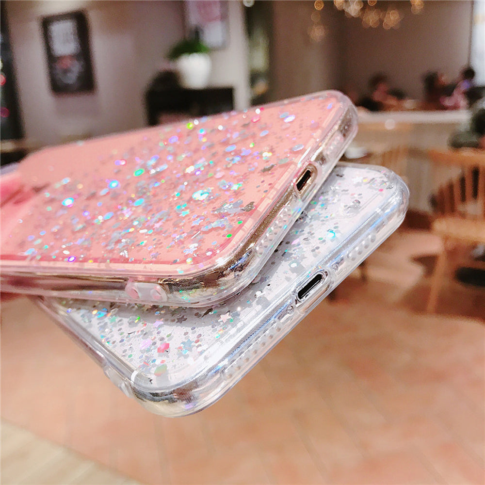 Epoxy glitter phone case