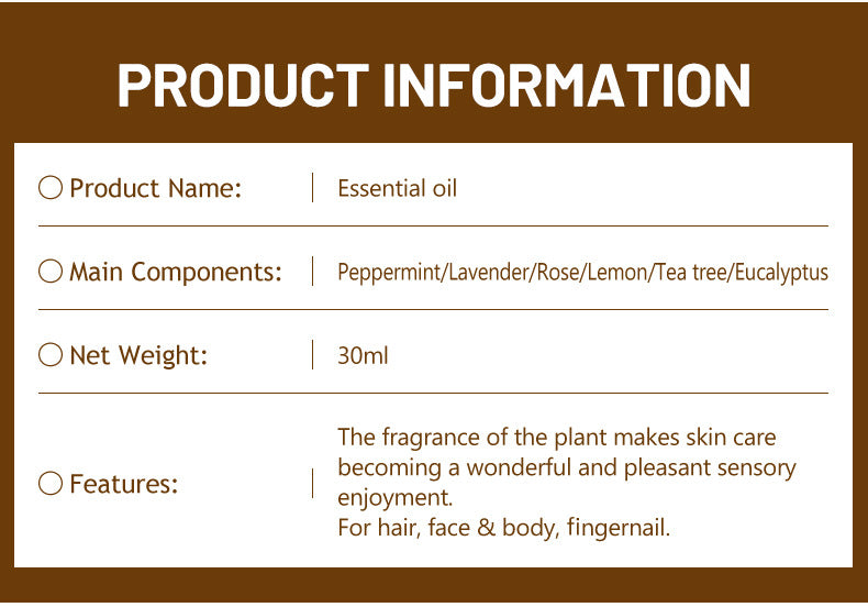 Fragrance Massage Vegetable Oil