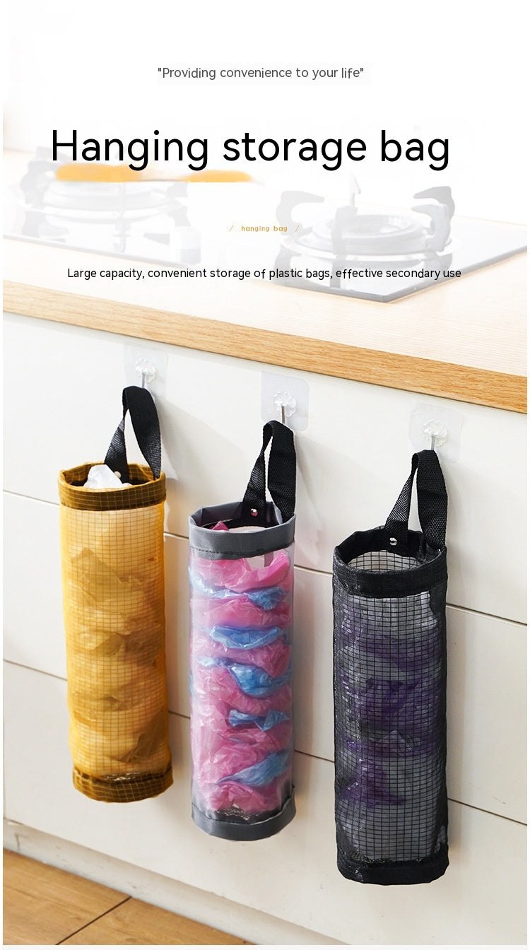 Hanging Plastic Bag Storage Bag Organize Fantastic Wall Hanging Removable