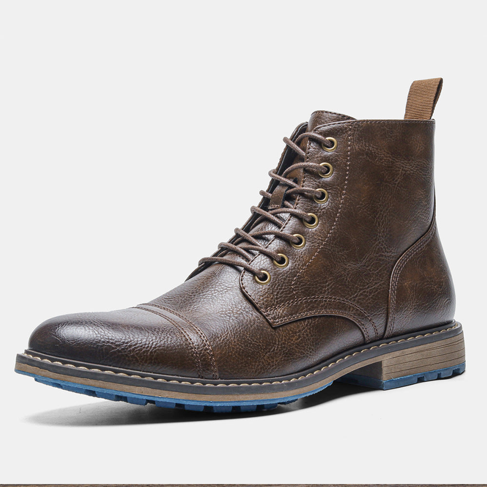 Arbeitsschuhe, Herren Retro Vintage Vintage Martin Stiefel