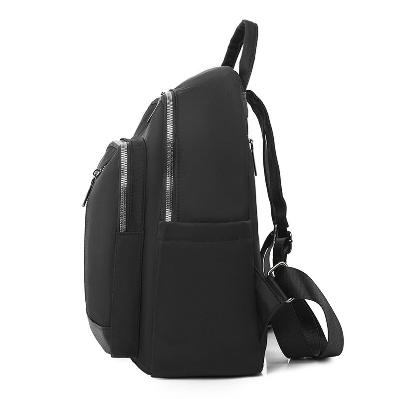 Casual Women Nylon Backpack Simple Versatile Large Capacity