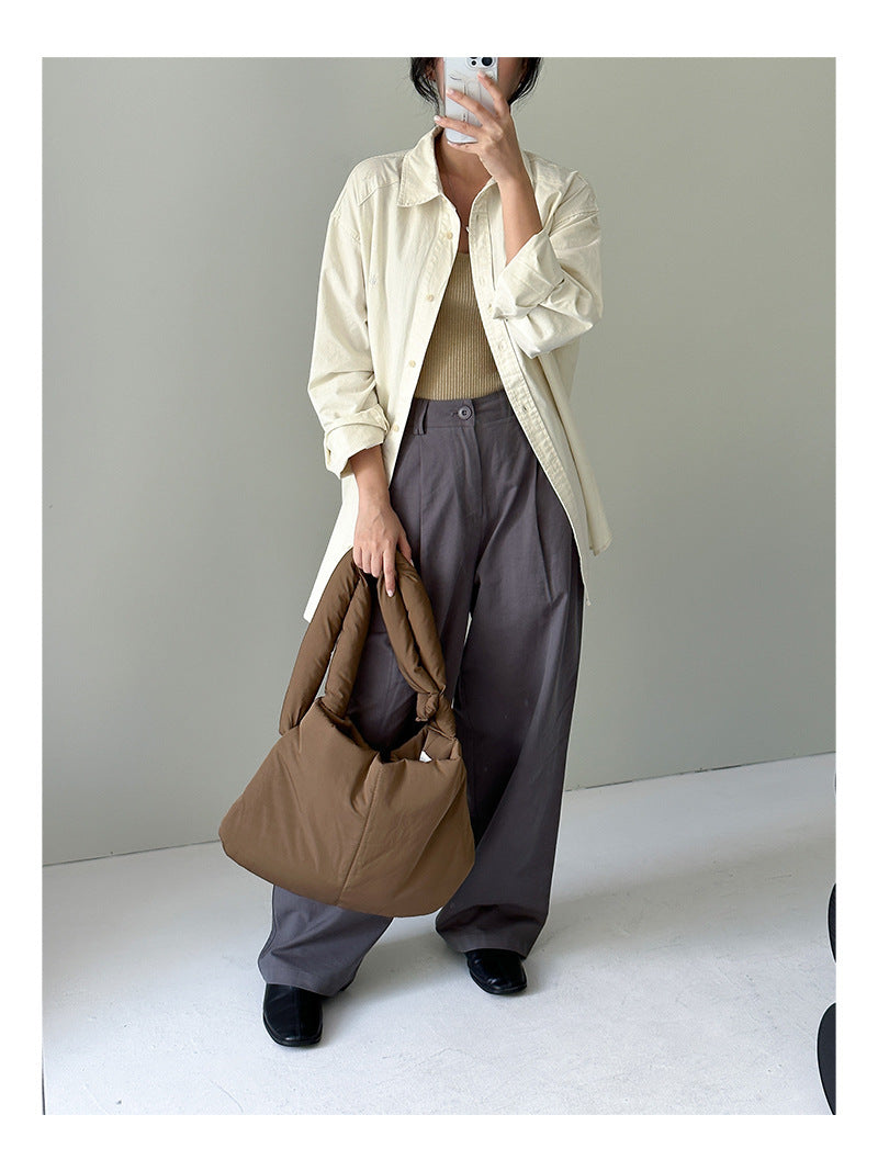 Simple Casual All-match Commute Leisure Tote Bag