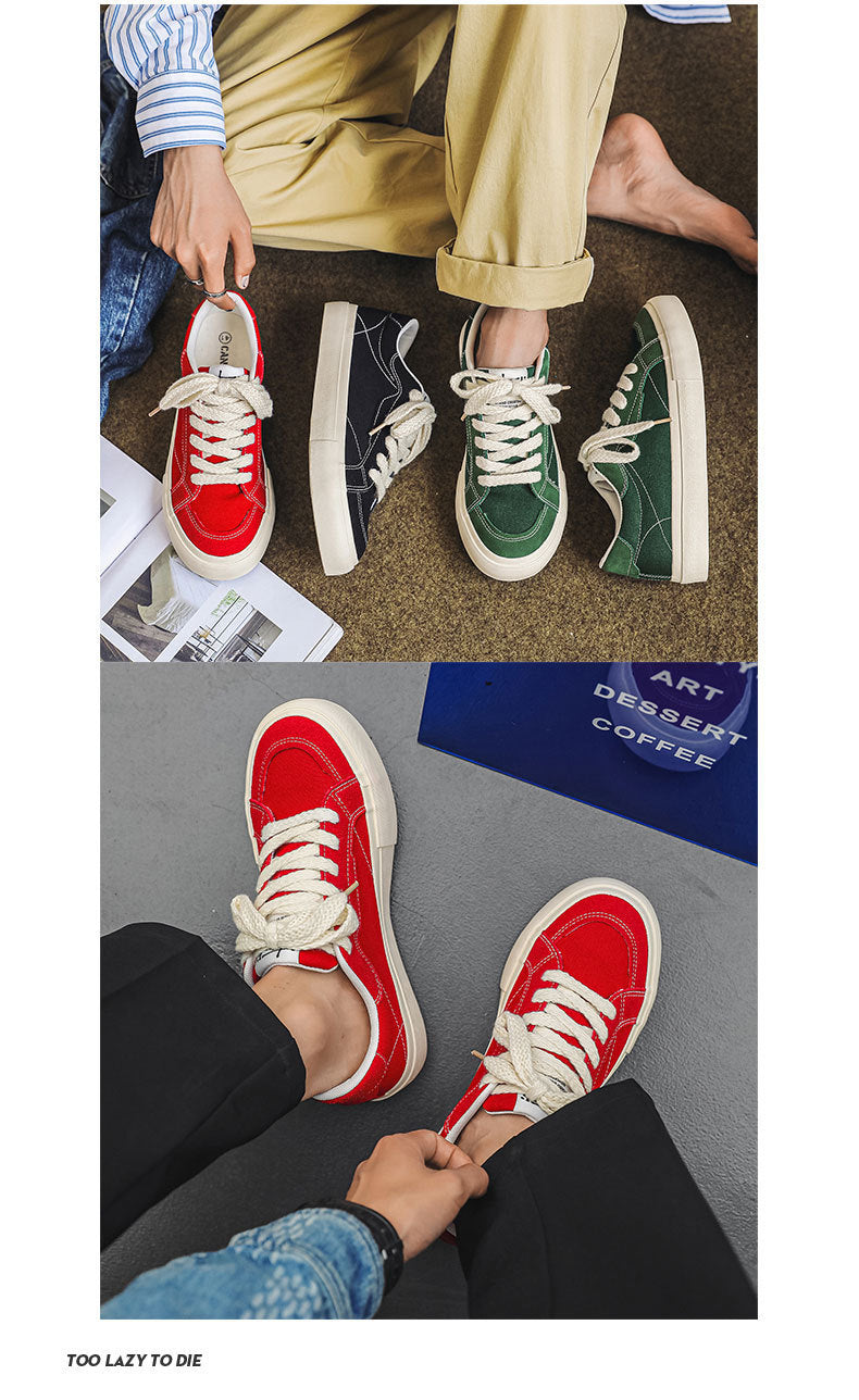 Men's Summer Canvas Shoes Casual Sneakers