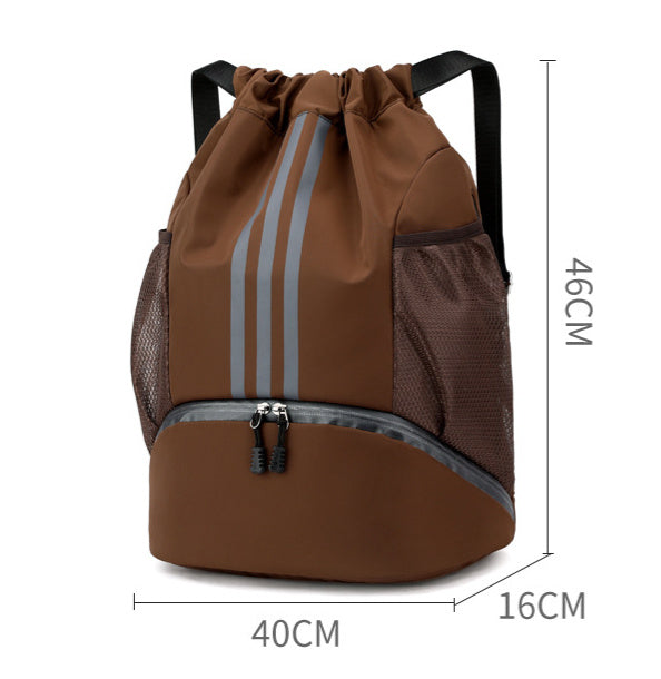 Kordel zug tasche mit Kordel zug Schulter Unisex-Umhängetasche