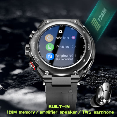 T92 Smart Watch Bluetooth Headset Drei-in-eins Anruf Herzfrequenz Blutdruck