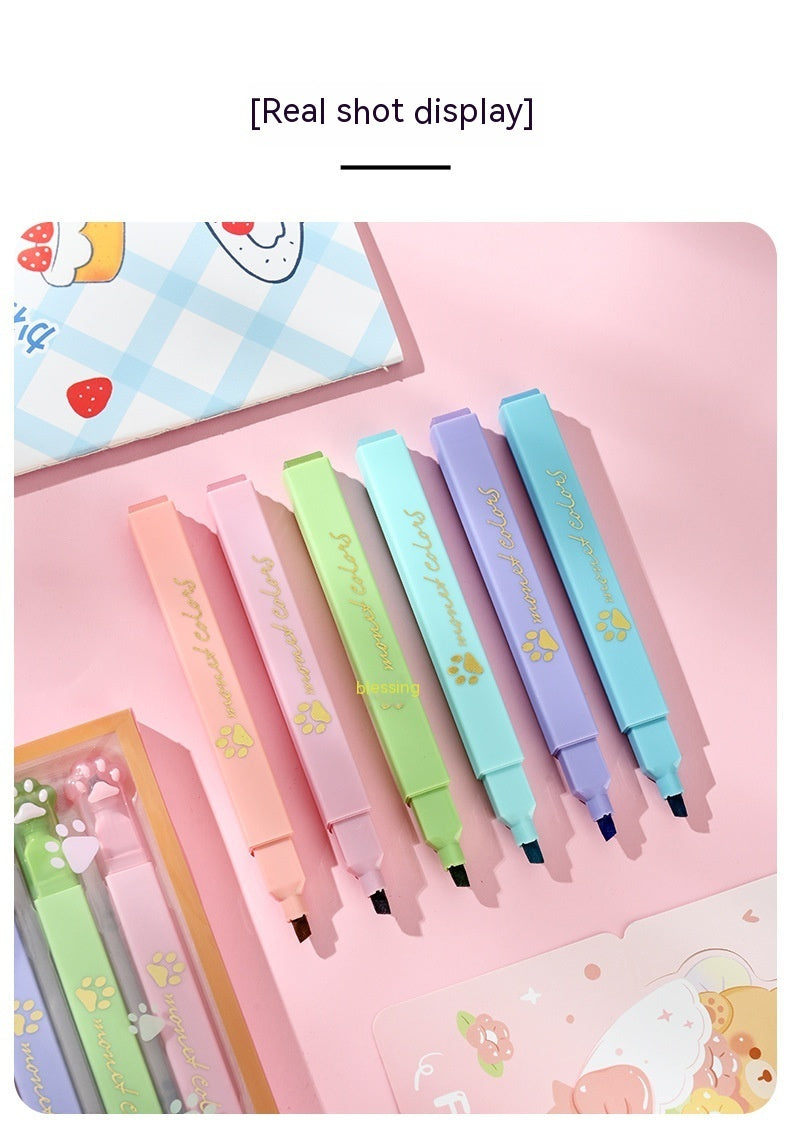 Cat's Paw Fluorescent Marking Pen Suit