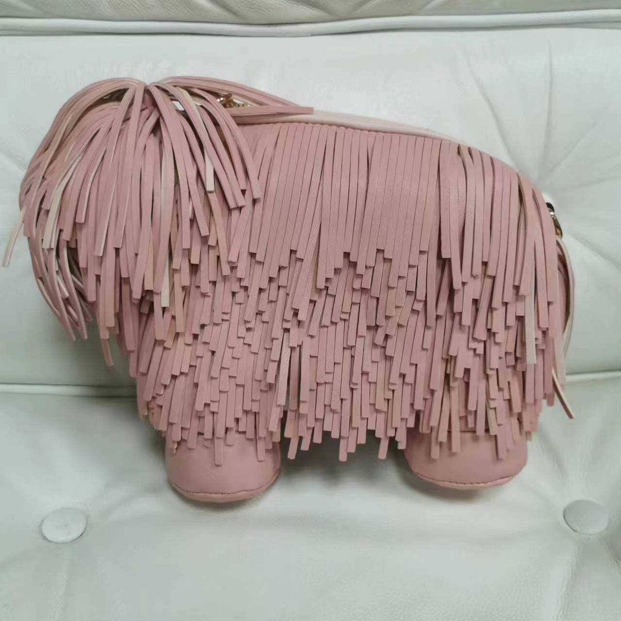 Jaw Lion Dog Tassel Bag