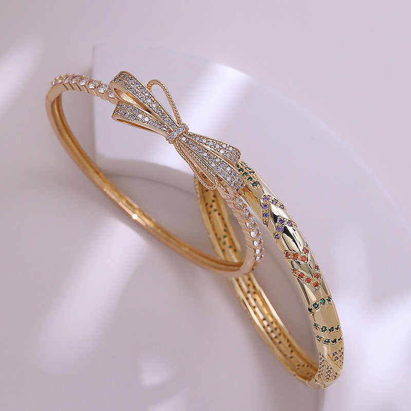 European and American style bow bracelet