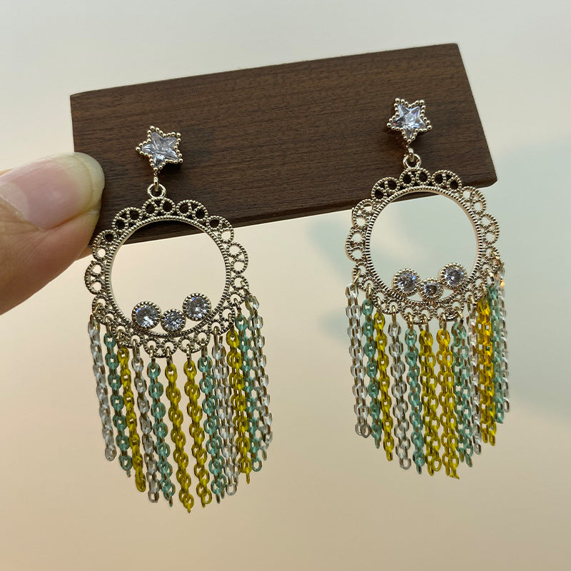 Creative Tassel Jewelry Earrings