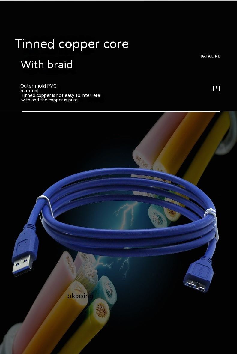 USB30 Transmission Data Cable Mobile Hard Disk Cable