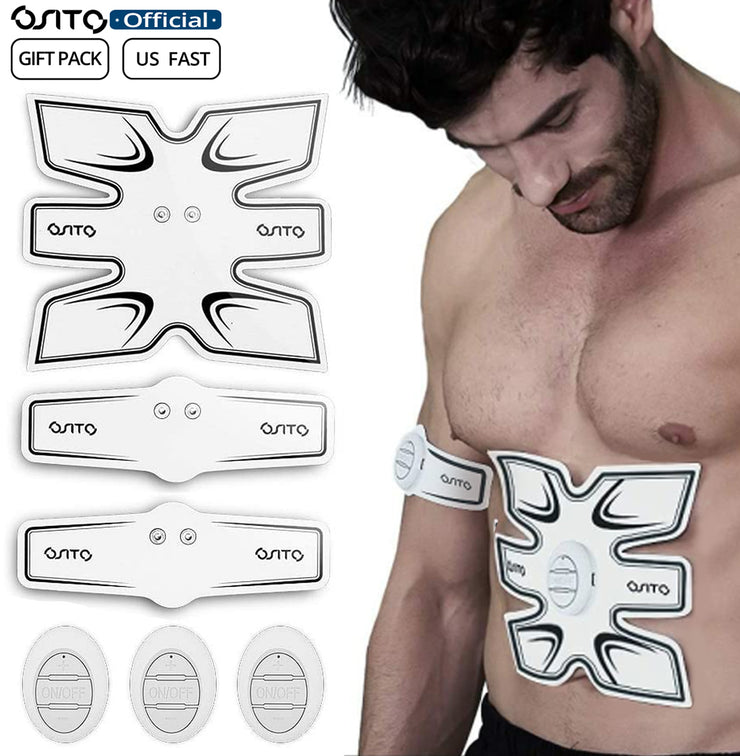 OSITO 3Sets Massagegerät Stimulator Fitness Trainer Arm, Taille, Bein Bauch