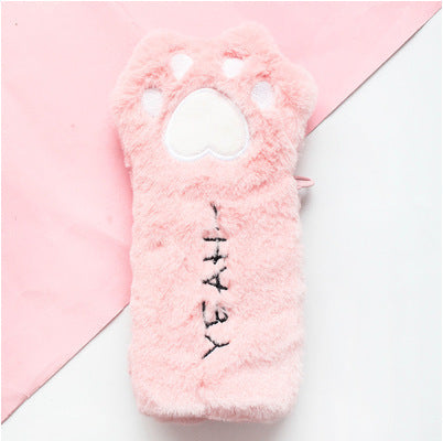 Cute Plush Cat Paw Bag