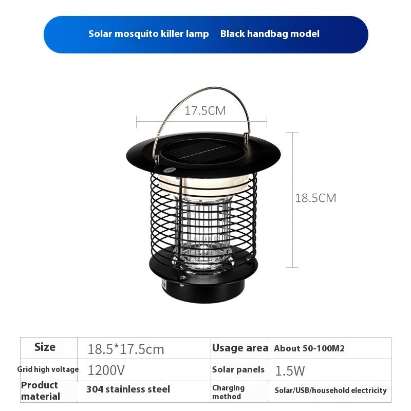 Waterproof Solar Mosquito Lamp Outdoor Household Mosquito Lamp