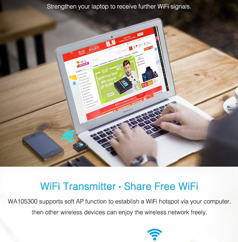 WIFI wireless receiver, mini wireless card