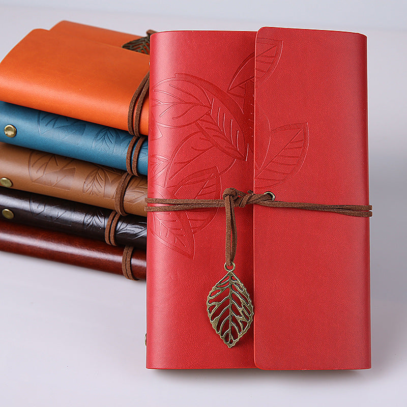 Vintage Leaf Notepad Diary