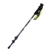 Carbon fiber telescopic three-section outer lock folding trekking pole