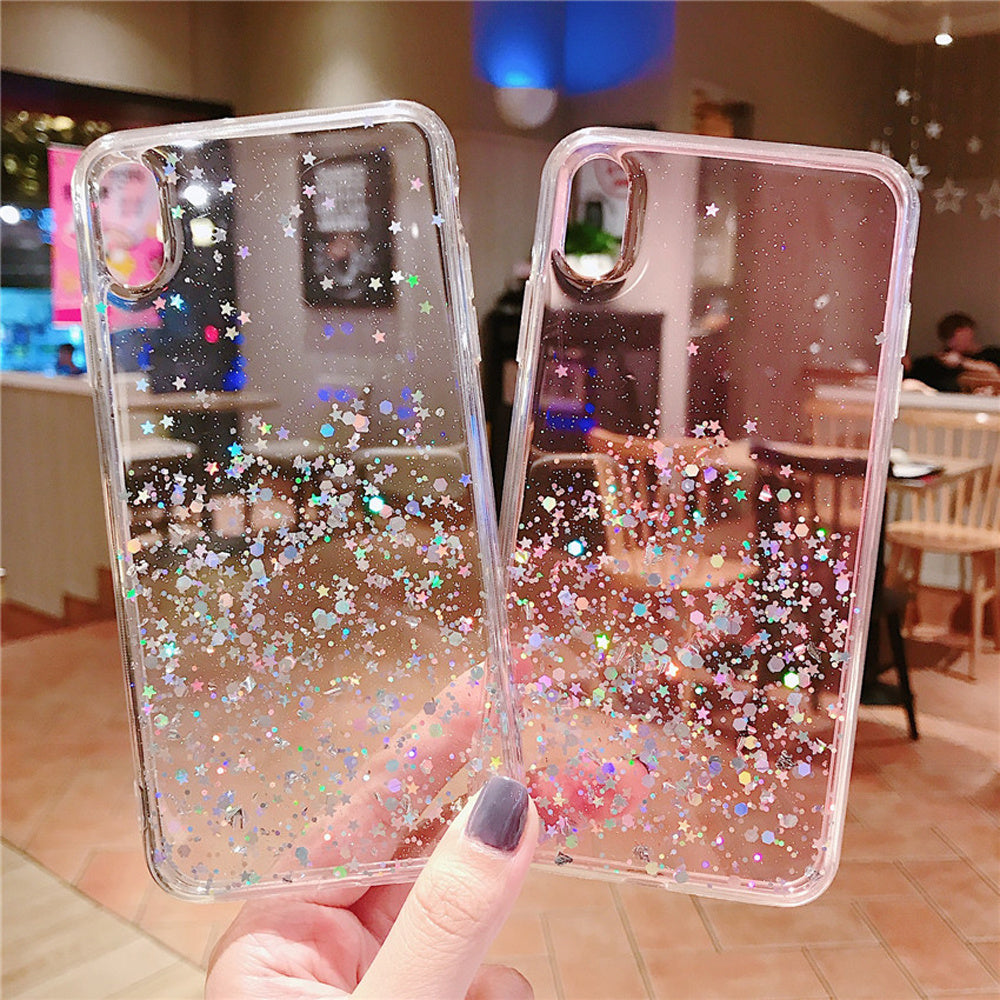 Epoxy glitter phone case