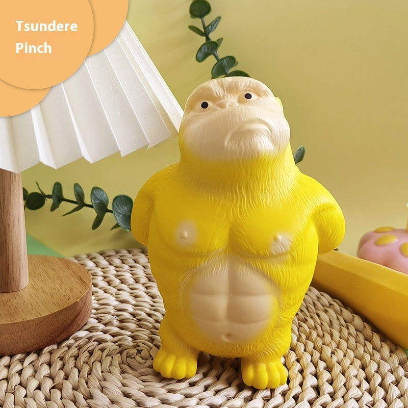 Gorilla Squeezing Toy Decompression Toy Office Decoration