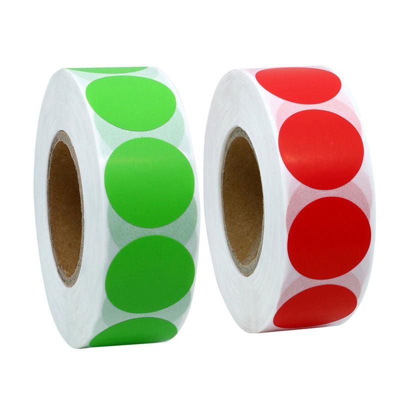 Color Code Dot Label Stickers 500 pcs/roll