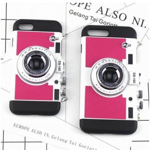 Compatible with Apple, 3D Retro Camera Style iPhone Case