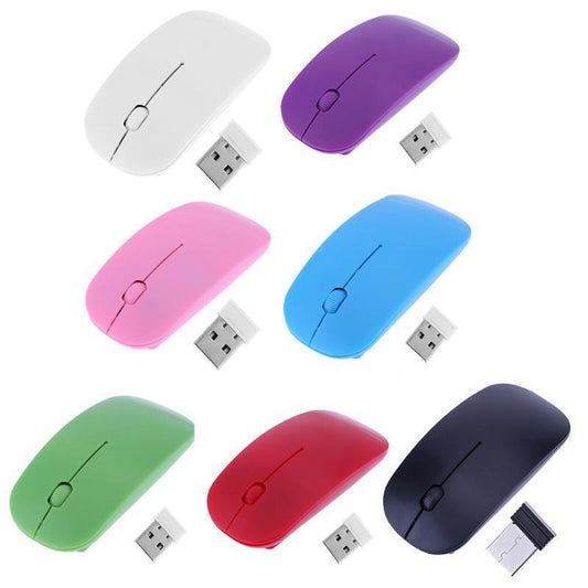 Wireless mouse is very thin, wireless mouse saves power