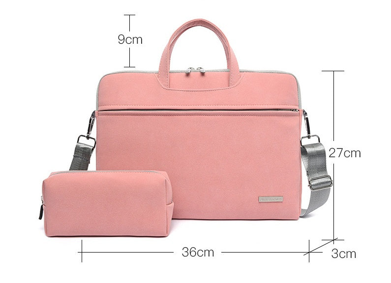 PU Leder Frauen Laptop Taschen