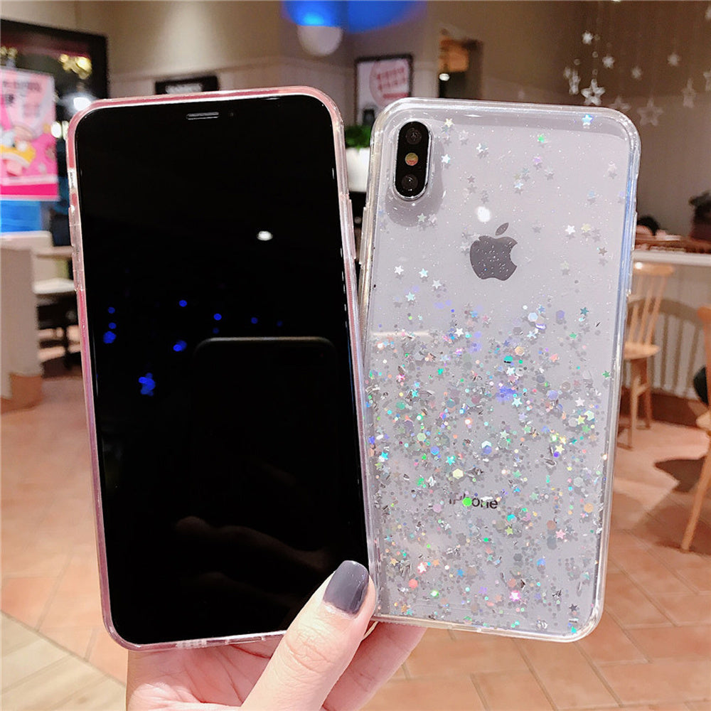 Epoxy glitter phone case