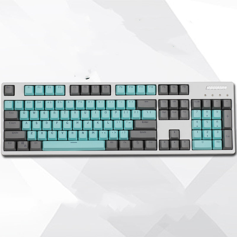 Mechanical keyboard two-color PBT keycap