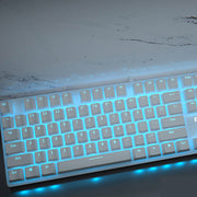 Girly rosa mechanische Tastatur 104 Tasten verkabelt