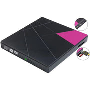 Externer USB-DVD-Brenner mit Kartenleser