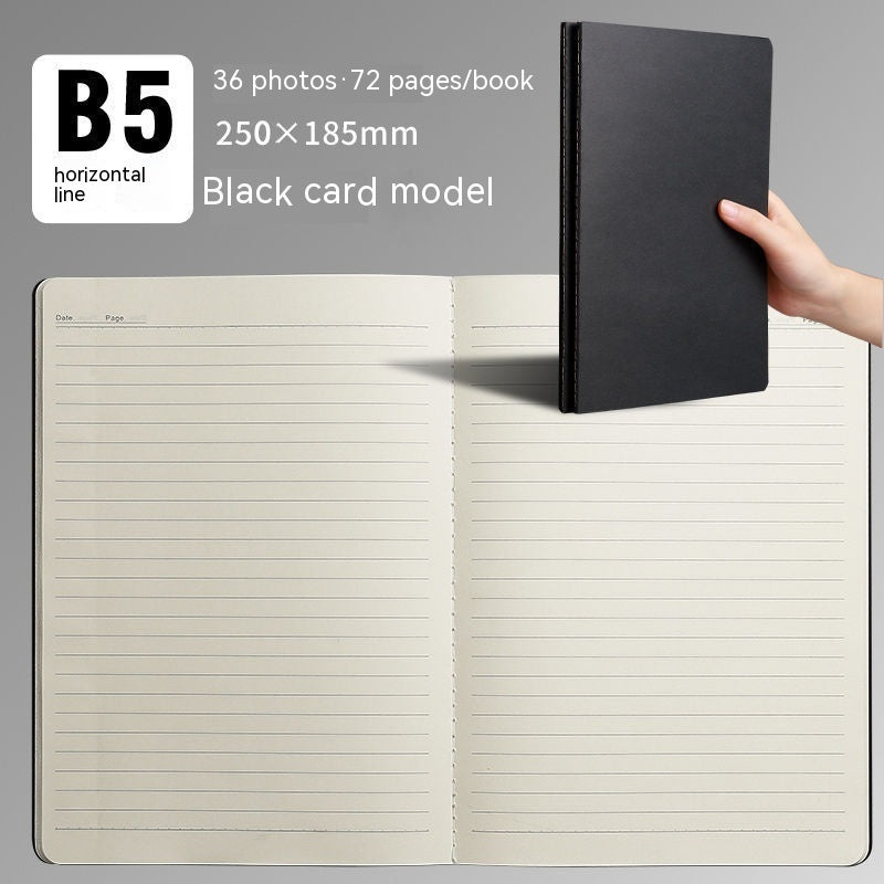 B5 Notebook Student Exercise Book Kraft Paper Stitching Notepad