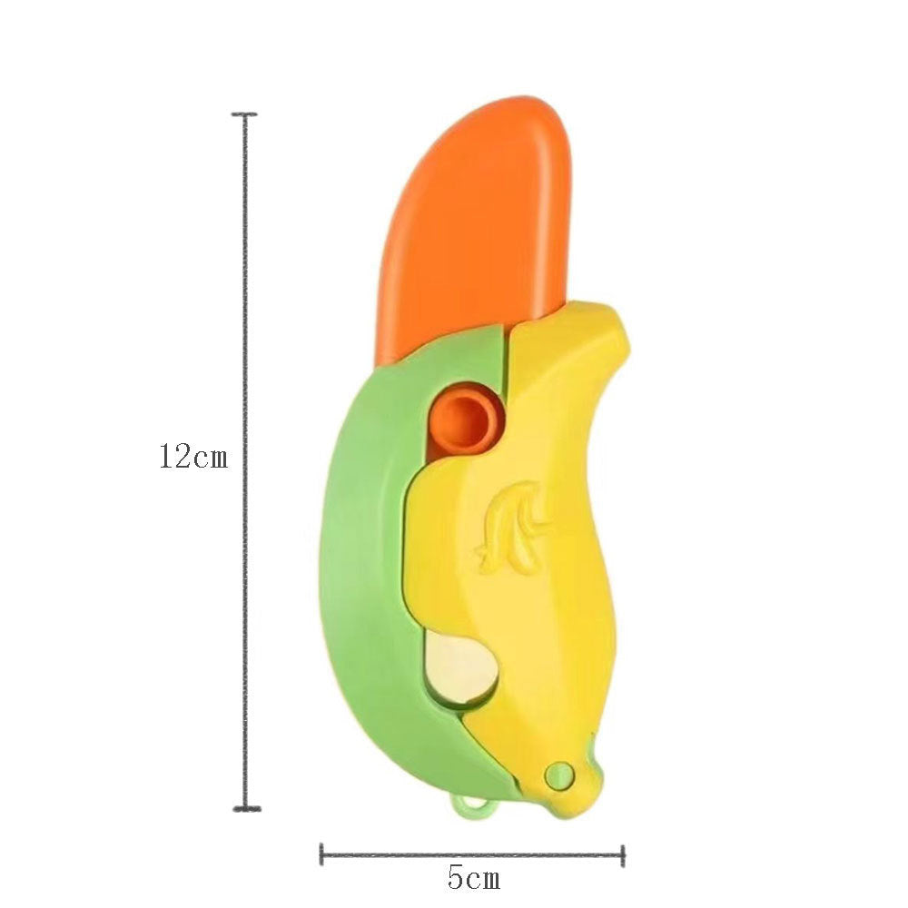 Banana Knife Children's Toy 3d Gravity Decompression