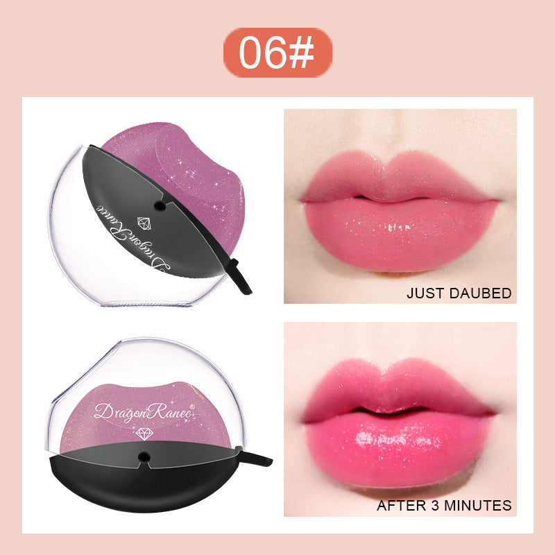 Lazy Lips Pearlescent Glitter Lipstick Is Not Easy To Fade, Warm And Moisturizing Lipstick