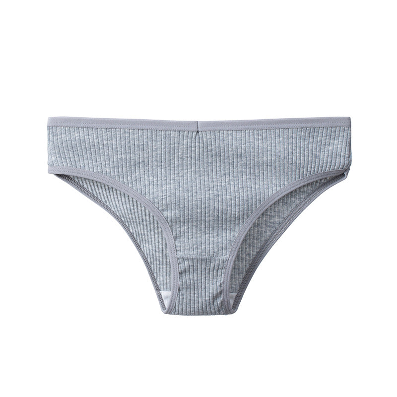 Women's Cotton Breathable Threaded Briefs