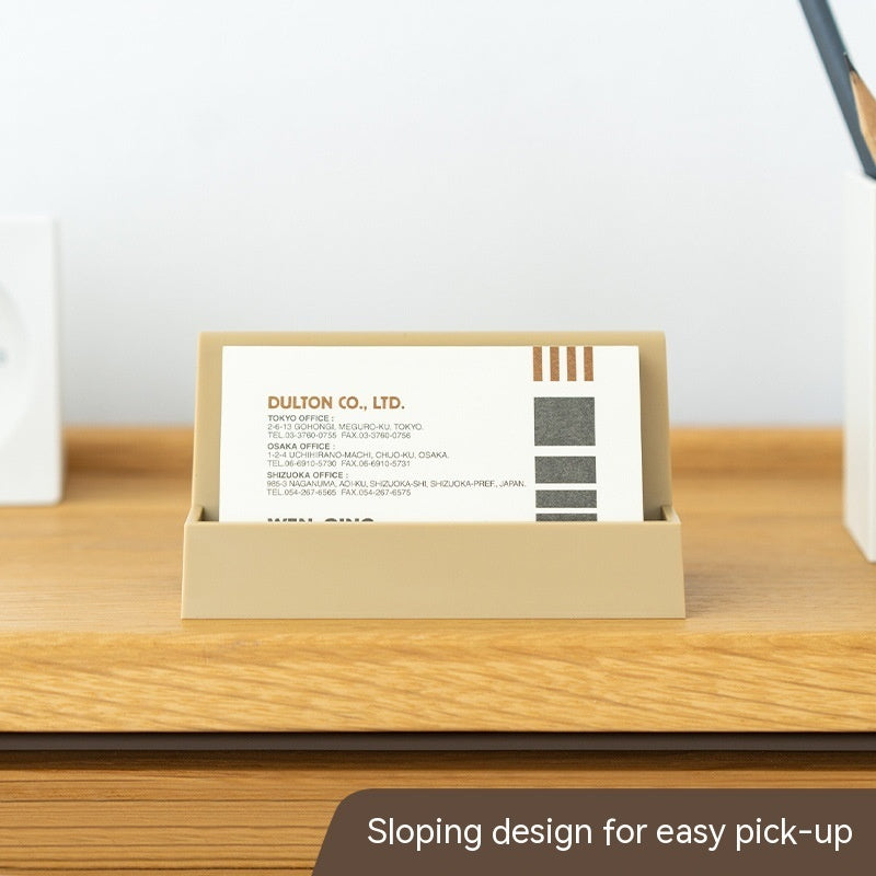 Creative Business Card Storage Display Stand