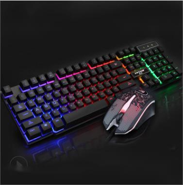 USB Keyboard and Mouse Light Up Game Kit