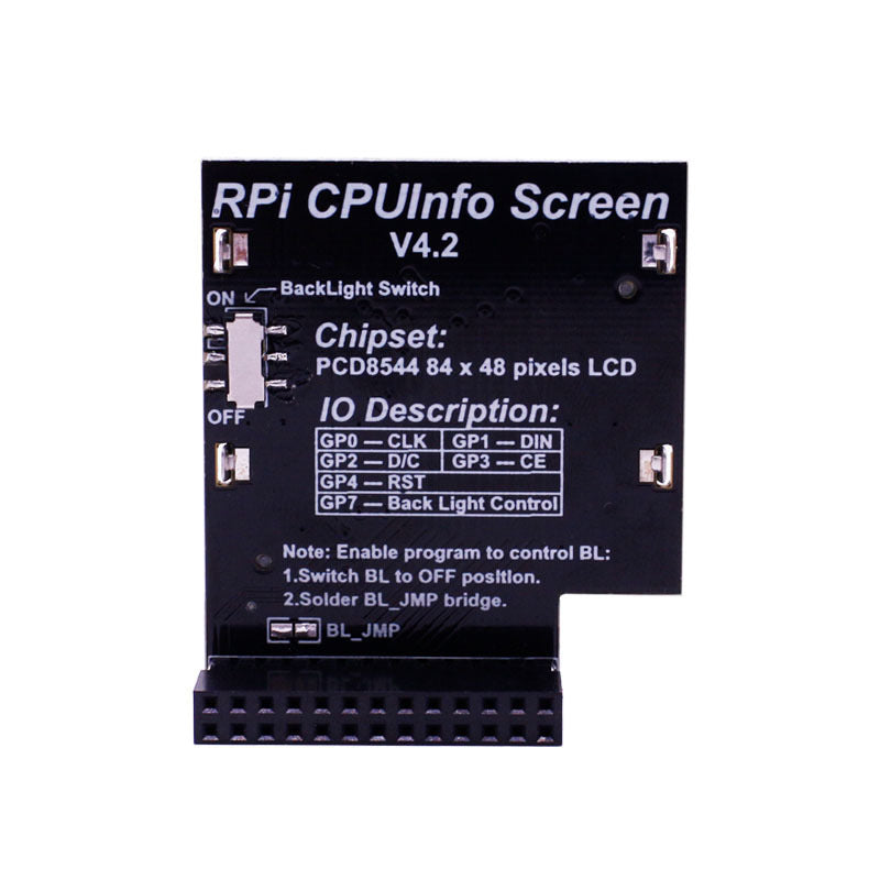 LCD Display CPU 1.6 inch Info with Backlight Switch