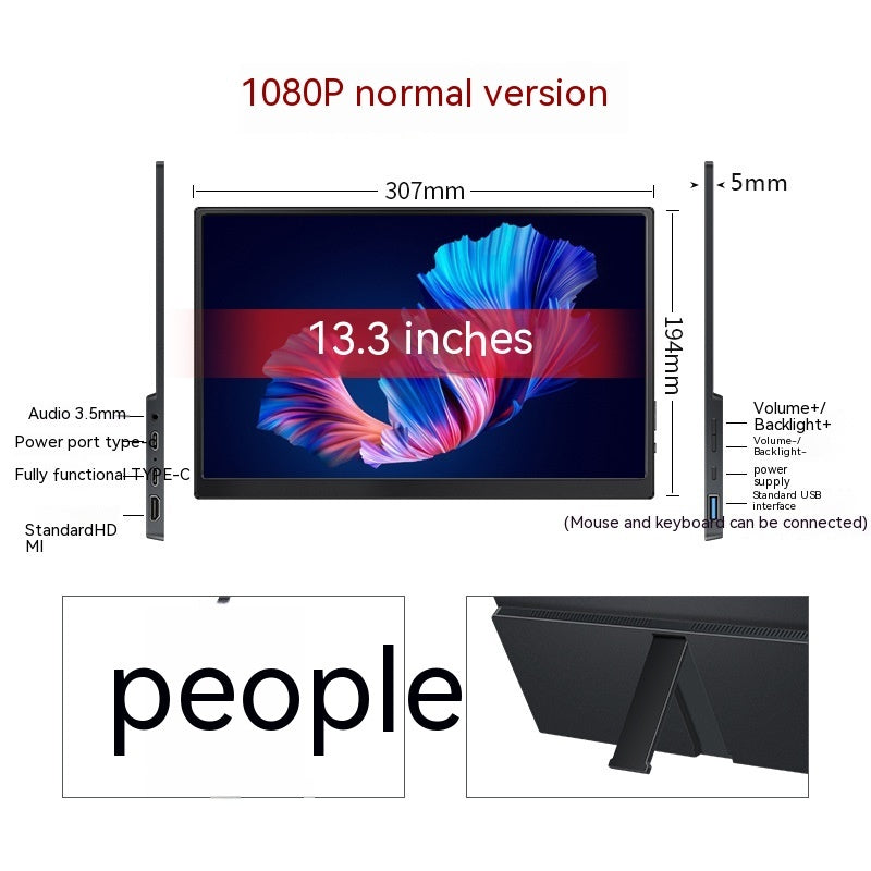 Monitor Handy Computer Externer Erweiterungsbildschirm