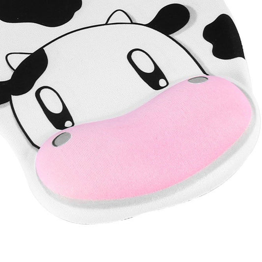 Super soft wrist rest mouse pad made of cow silicone