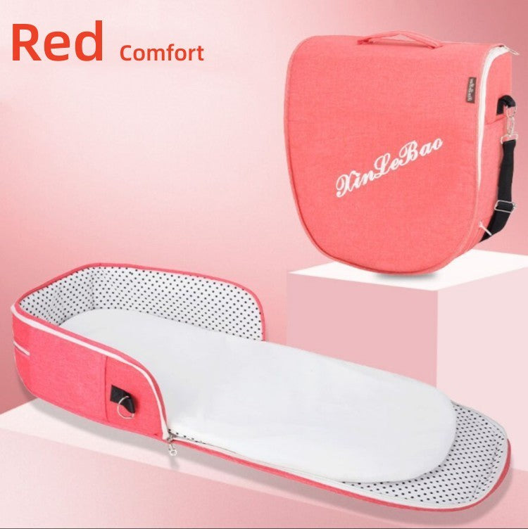 Baby portable removable bed with mosquito net