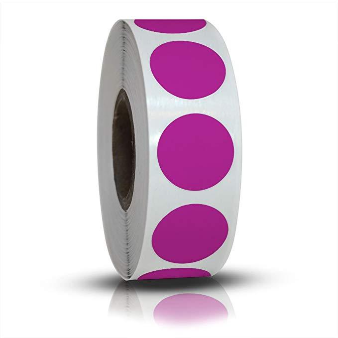 Color Code Dot Label Stickers 500 pcs/roll