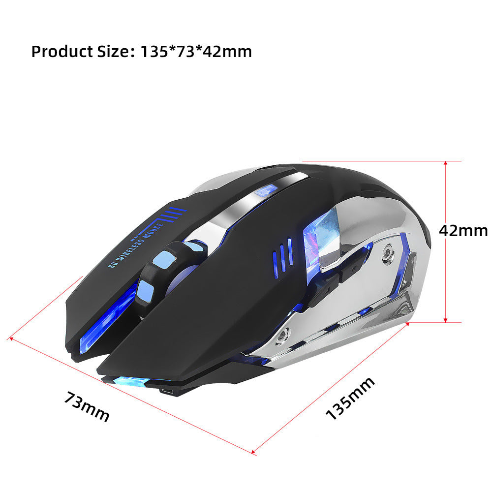 Drahtlose Maus 2,4 GPI leuchtende maus