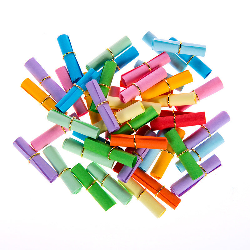 Drift Bottle Color Wish Mini Letter Paper