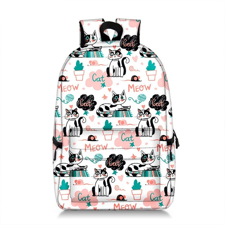 Modischer, neuer, süßer, kreativer Rucksack mit All-Print