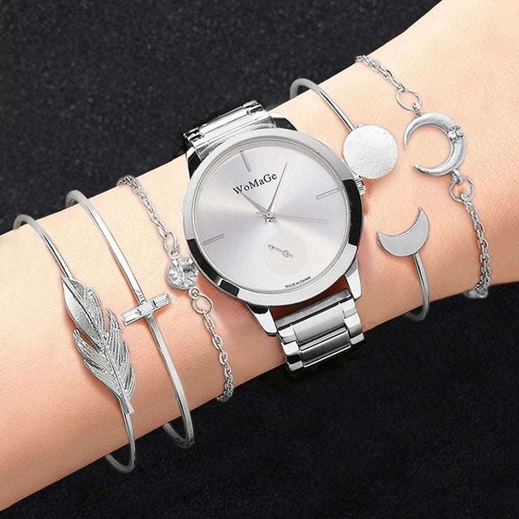 Beliebte Damen uhr Business Quarz Armbanduhr Anzug