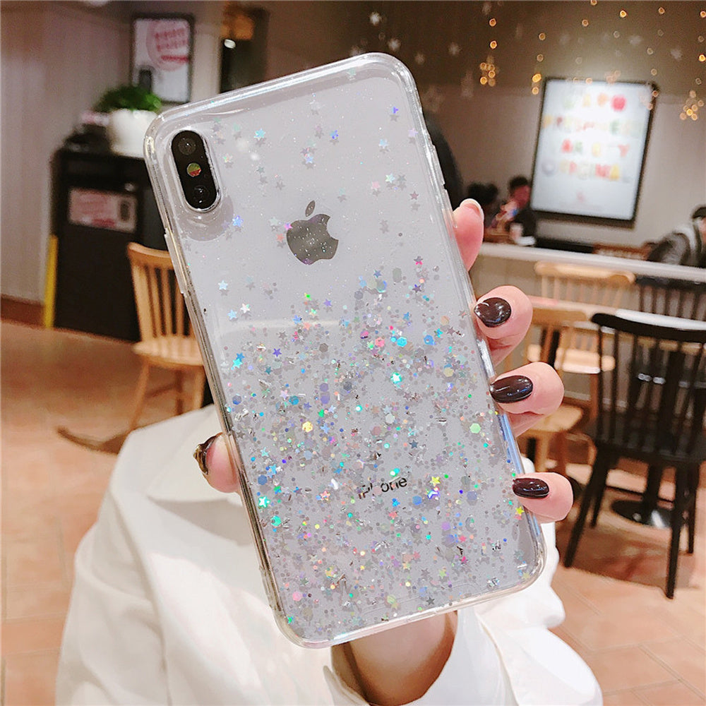 Epoxy glitter phone case